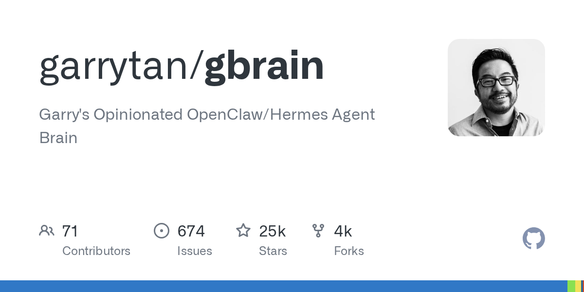 garrytan/gbrain deposu